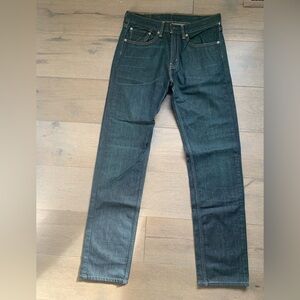 Levi's Men's Deep Indigo Straight Jeans